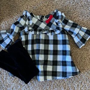 2T Dress and leggings